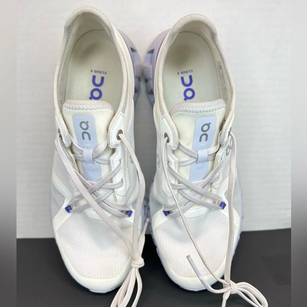 On Cloud X 3AD Womens Sz 9 3WD30301375 Undyed/Nimbus Superb Clean No Box - Picture 12 of 16